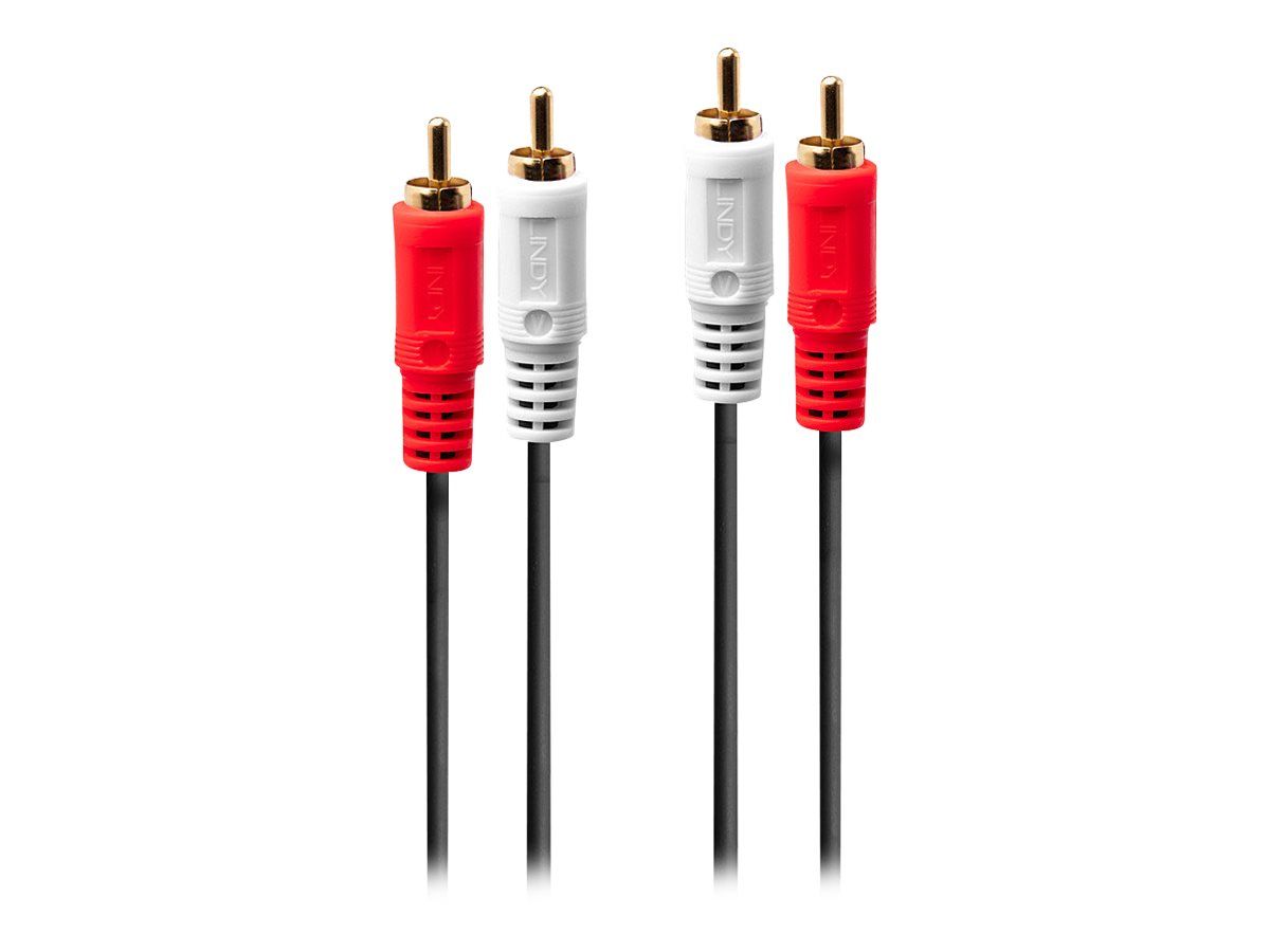 Lindy Premium - Audiokabel - RCA x 2 männlich zu RCA x 2 männlich