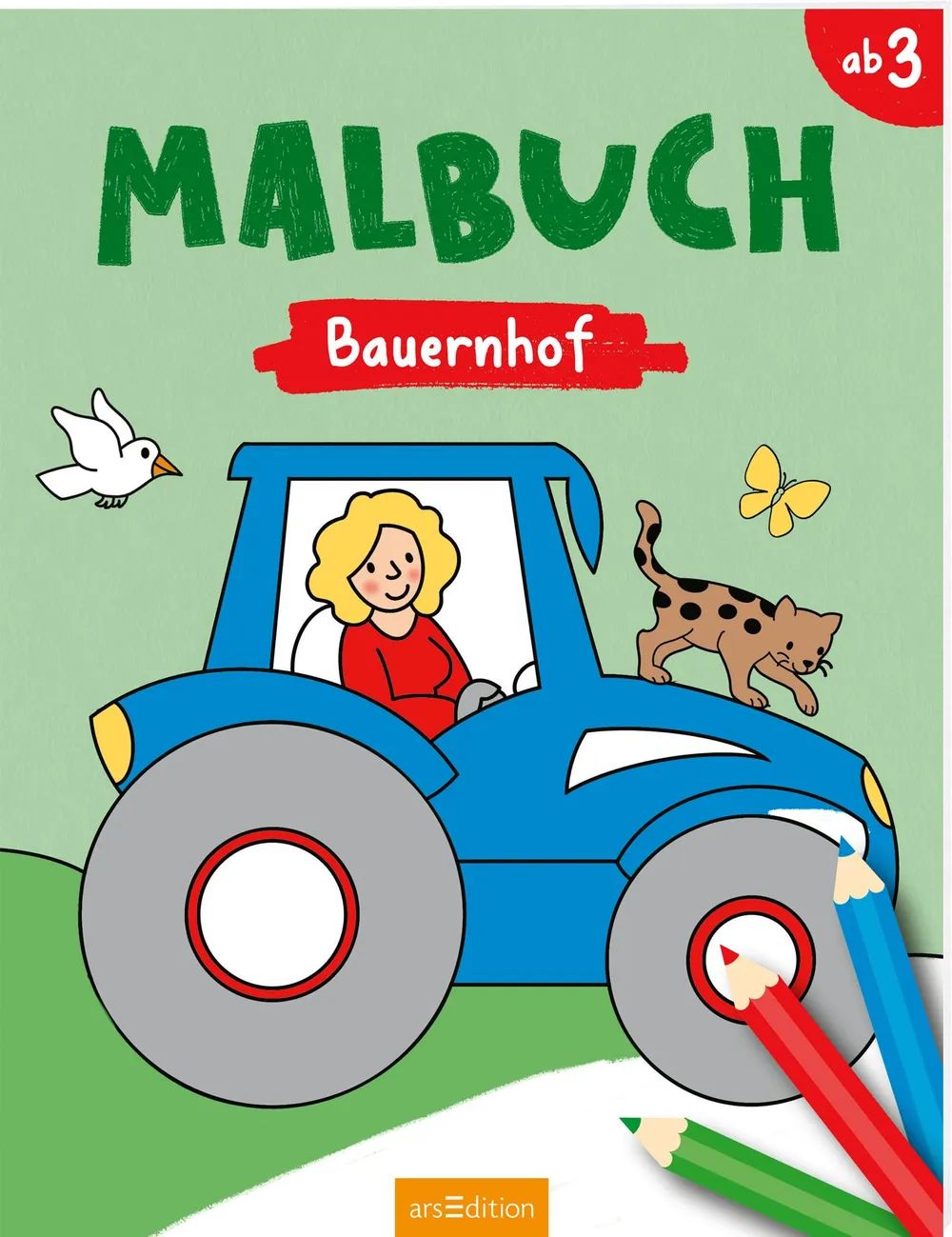 Ars Edition GmbH Malbuch: Bauernhof