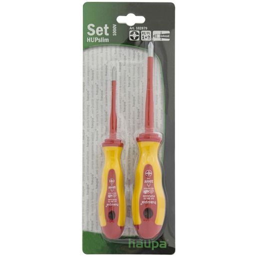 Haupa SET SCHRAUBENDREHER PZ/FL1 + 2 / HAUPA 102879 SLIM 102879