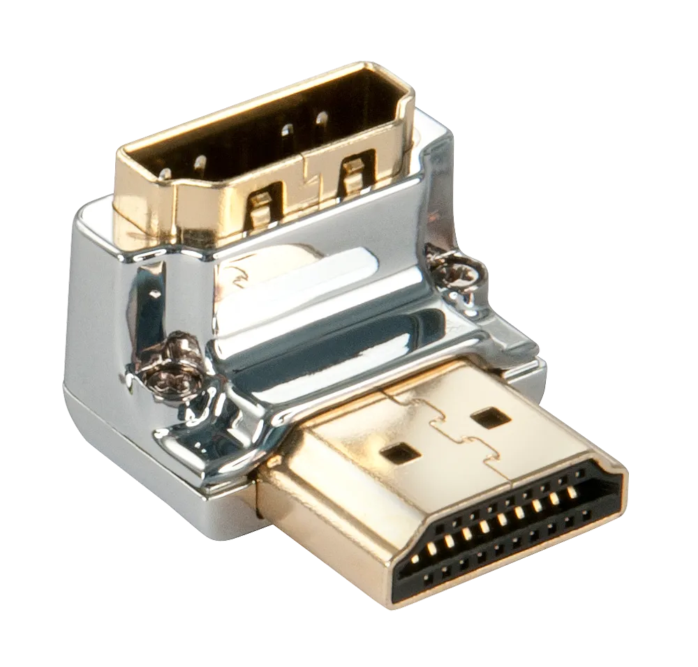 Lindy CROMO Down - HDMI rechtwinkliger Adapter