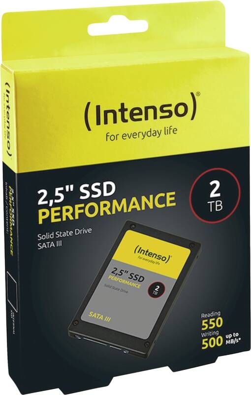 Intenso Solid State Drive (SSD), intern interne 2,5 Zoll SSD