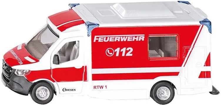 Siku Mercedes-Benz Sprinter Miesen Type C Ambulance - Ambulanz-Modell - Vormontiert - 1:50 - Mercedes-Benz Sprinter - Unisex - Metall - Kunststoff