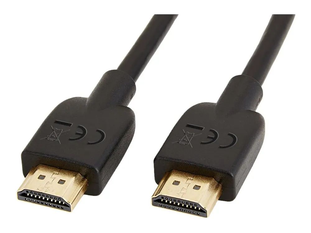 Techly Highspeed - HDMI-Kabel mit Ethernet - HDMI männlich zu HDMI männlich - 2 m - Dreifachisolierung - Schwarz - unterstützt 4K 60 Hz (4096 x 2160)