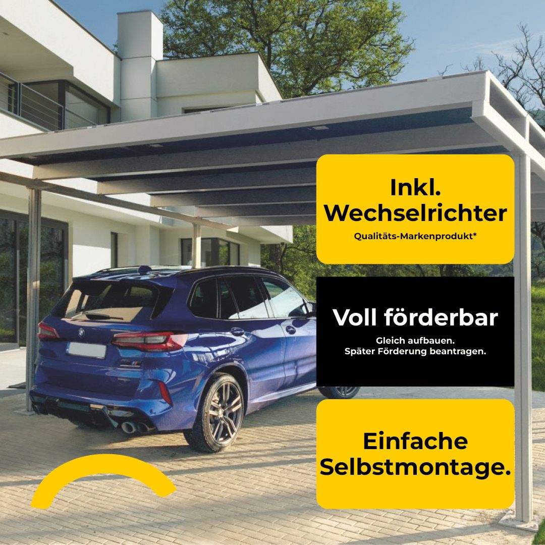 SunCarport 6,67 KWP