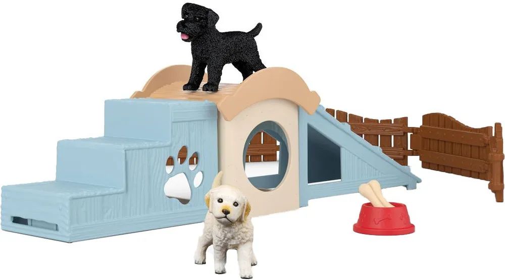 Schleich Spielfigurenset Abenteuerzeit für Welpen