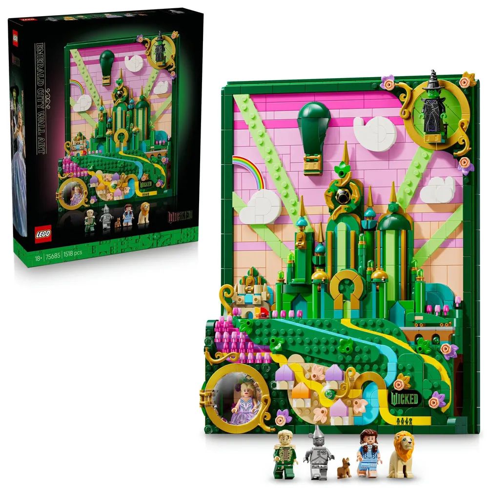LEGO Emerald City Wandkunst 75685