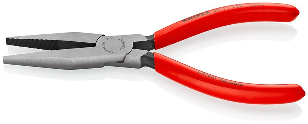 KNIPEX Langbeckzange mit Kunststoff überzogen schwarz atramentiert 160 mm