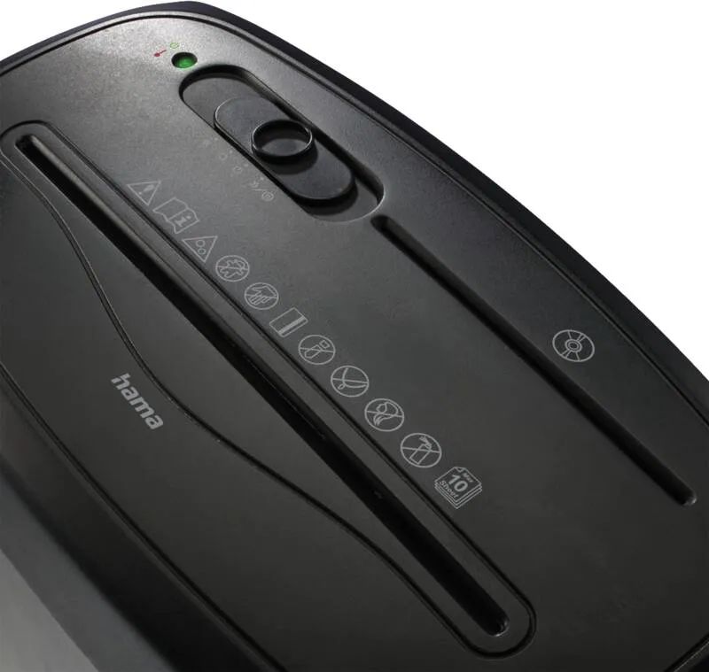 Hama Aktenvernichter "Safe X100CD", Schredder mit Sicherheitsstufe P4 T4 E3