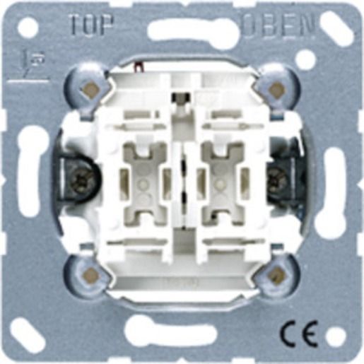 Jung WIPP-SCHALTER DOPPEL-WECHSEL / JUNG 509 U 509U