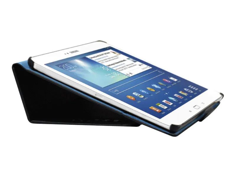 PORT Designs PORT CHELSEA - Schutzabdeckung für Tablet - Polyurethan-Kunstleder - Schwarz - 10" - für Samsung Galaxy Tab 3 (10.1 Zoll)