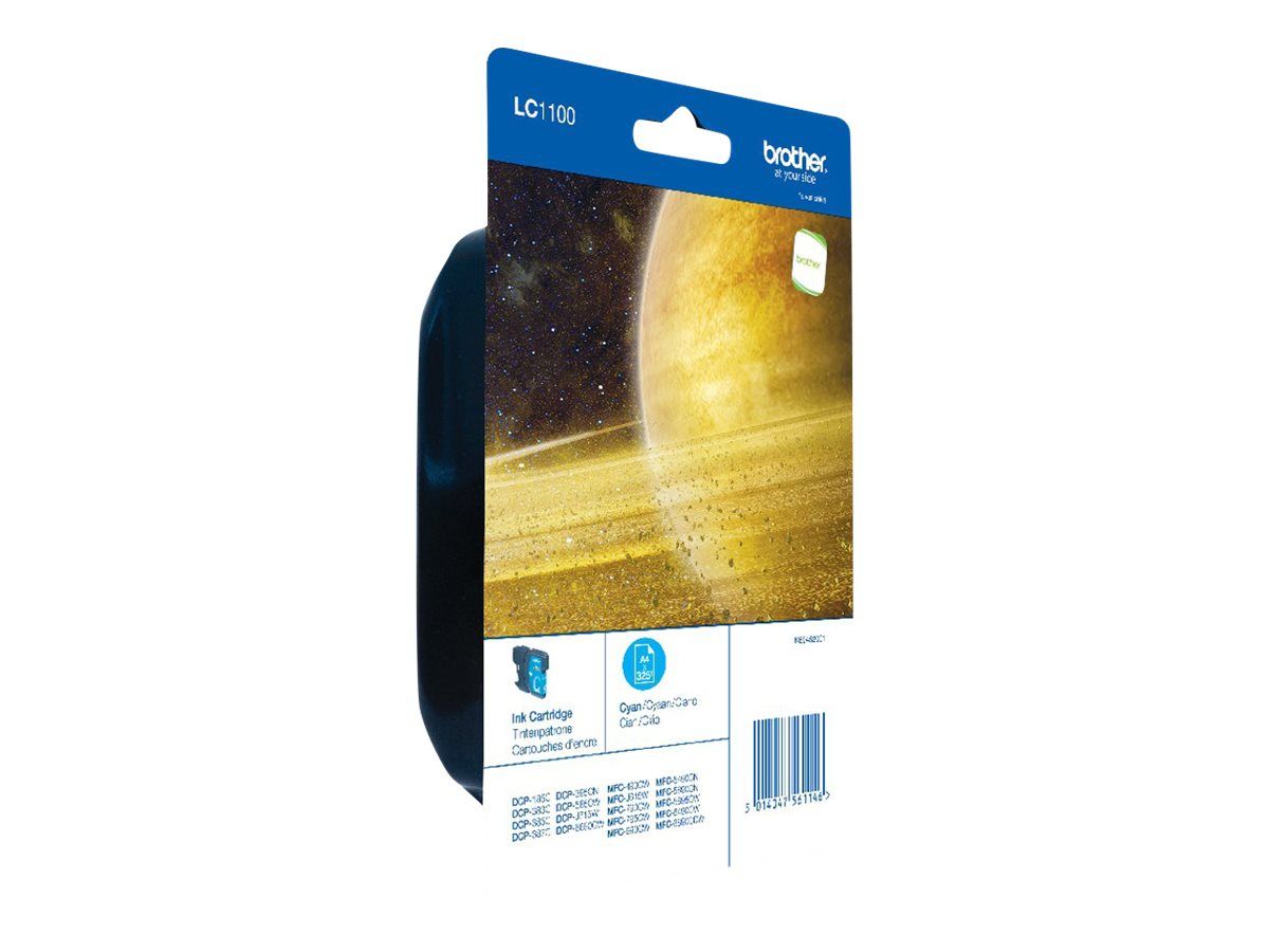 Brother LC1100CBP - Cyan - original - Blisterverpackung