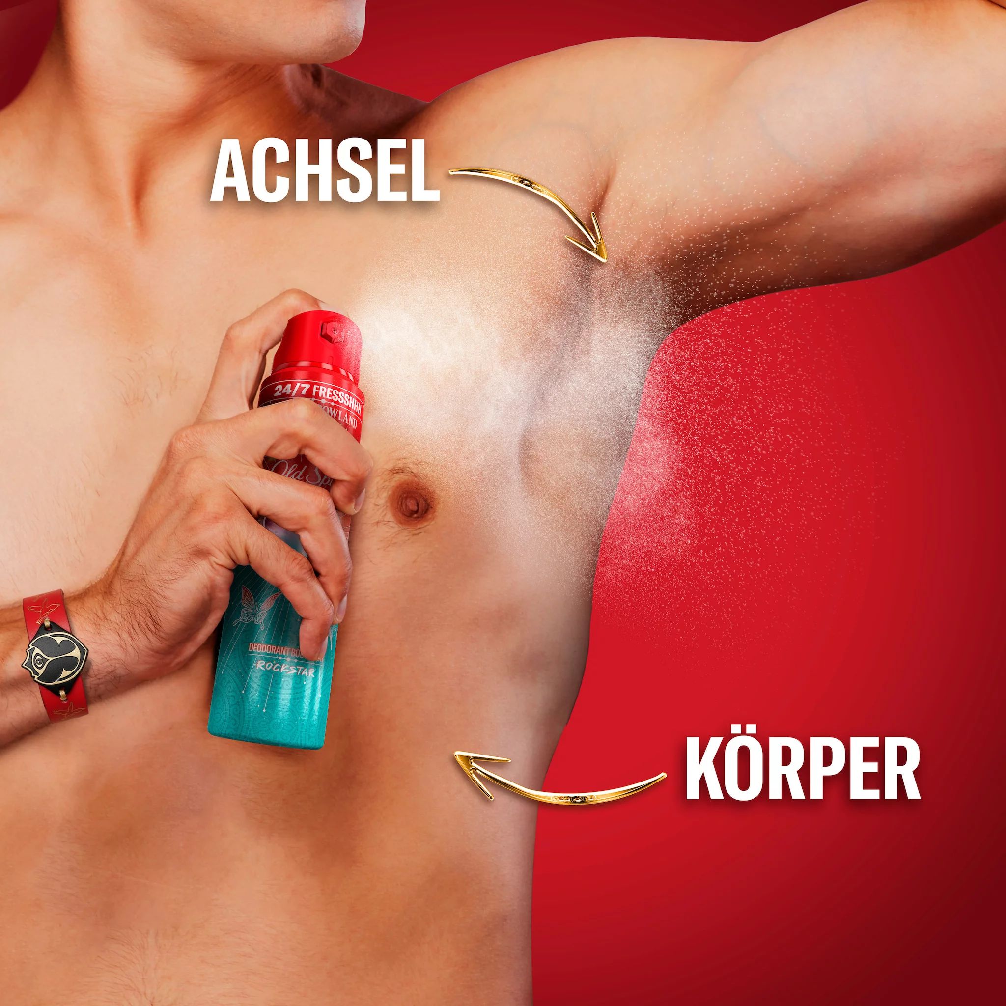 Old Spice Deo Bodyspray Rockstar* (TMRL)