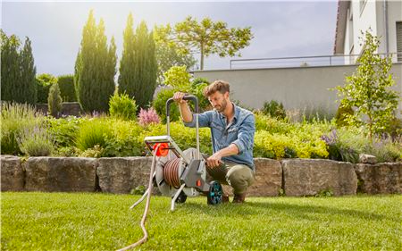 Gardena Schlauchwagen CleverRoll L Easy Metall