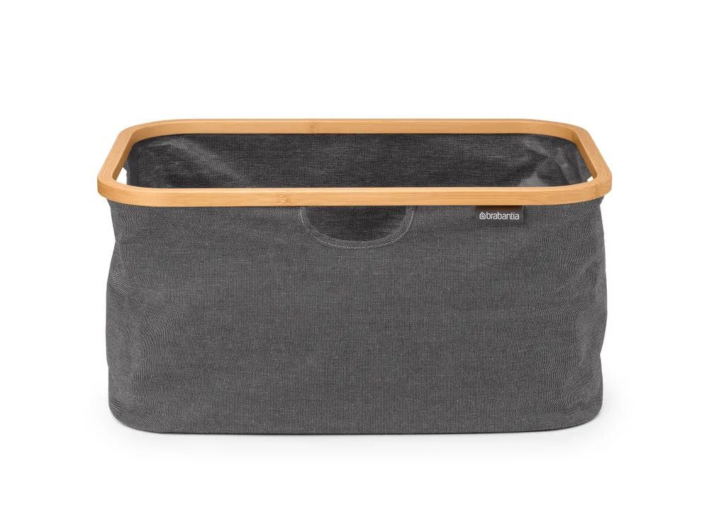 Brabantia Faltbarer Wäschekorb, 40L - Pepper Black