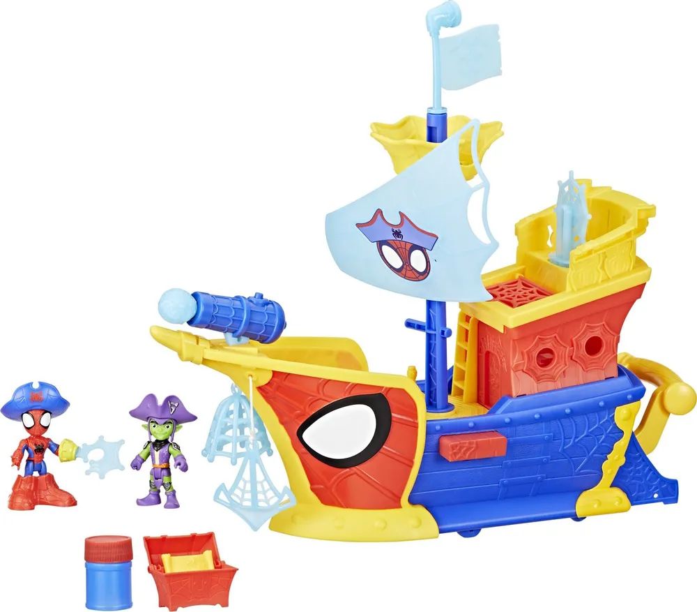 Hasbro European Trading B.V. SAF Water-Webs Ahoi Piratenschiff Mit