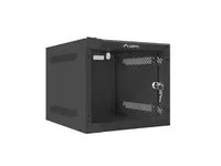 Lanberg WF10-2304-10B - Wandmontiertes Regal - 4U - 20 kg - 4,5 kg - Schwarz