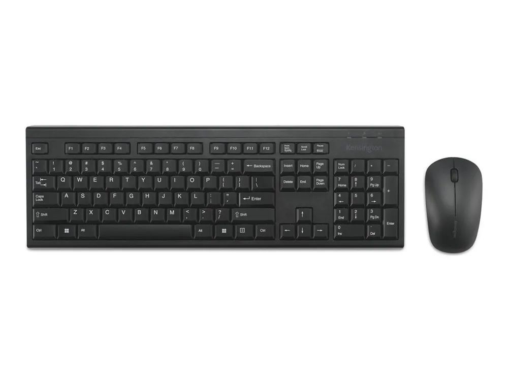 Kensington KM150 EQ - Tastatur-und-Maus-Set Pan-Nordic QWERTY