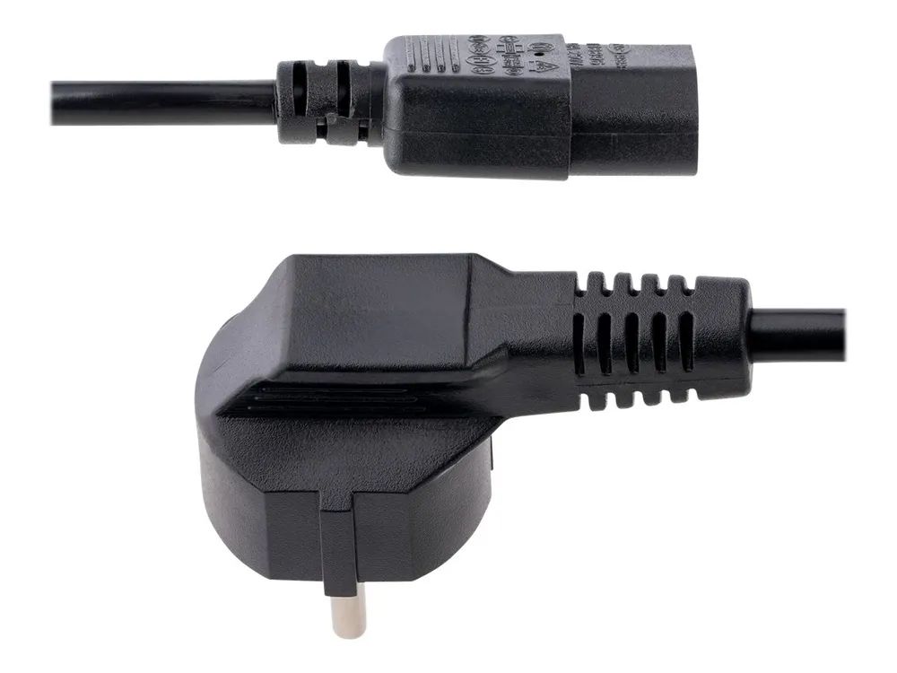 StarTech.com 1 m C13 Stromkabel, EU Schuko auf C13, 10A 250V, Netzkabel - Stromkabel - power CEE 7/7 (S)
