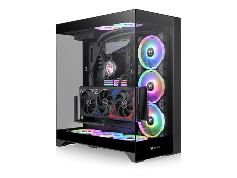 Thermaltake CTE E550 TG - Mid tower - E-ATX - Seitenteil mit Fenster (gehärtetes Glas)