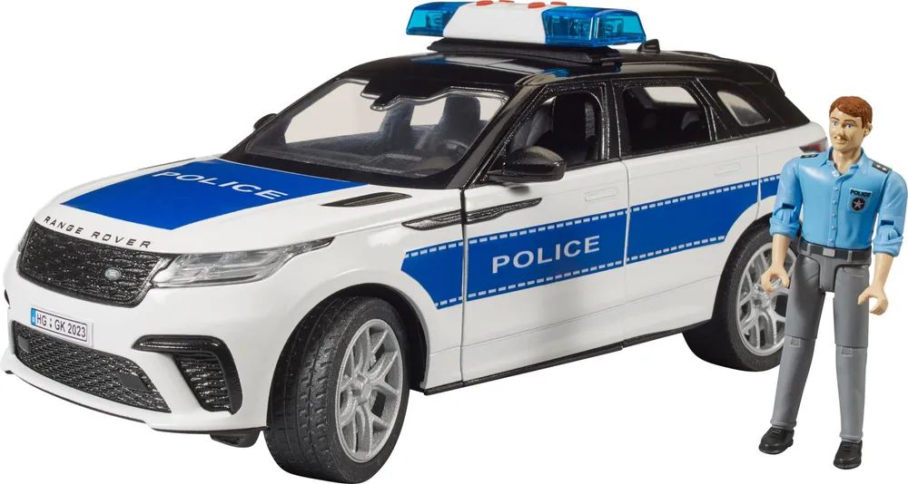 Bruder Range Rover Velar Polizeifahrzeug mit Polizist inkl. Light+ Sound