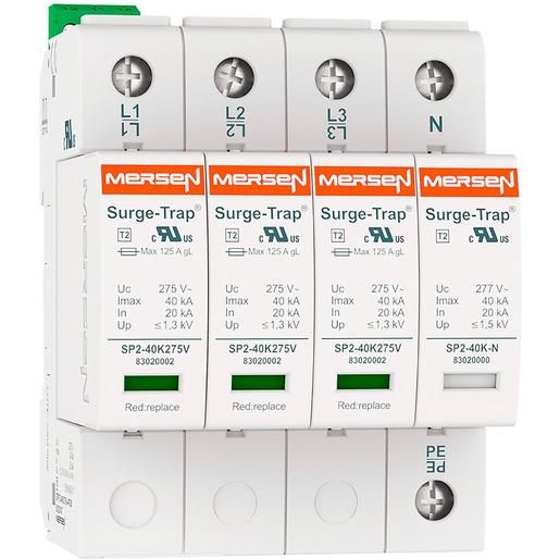 Mersen Ü-ABLEITER T2 275V 4P TT+FM / MERSEN STPT2-40K275V-4PGM 83020147