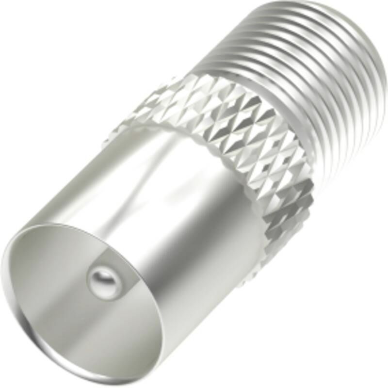 Hama 205223 ADAP. F-KUPP.-KOAX-ST.