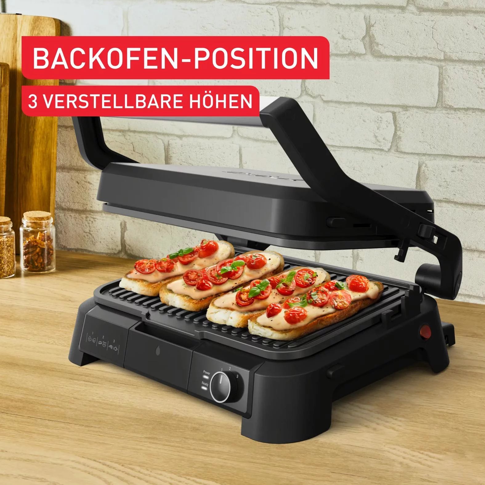 Tefal GC520D Kontaktgrill SuperGrill XL