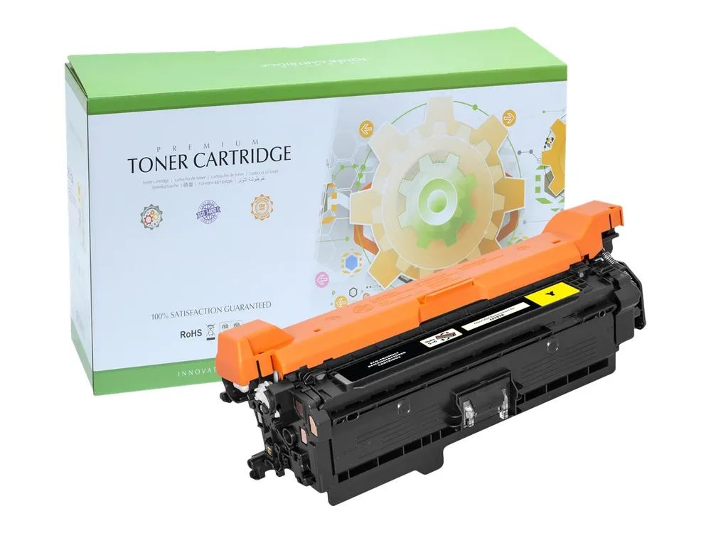 Static Control Gelb - kompatibel - Karton - Tonerpatrone (Alternative zu: Canon 2641B002, HP CE252A)