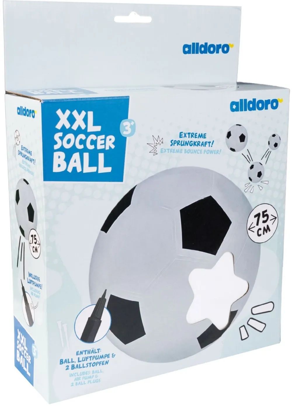 alldoro GmbH XXL-Fußball aufblasbar