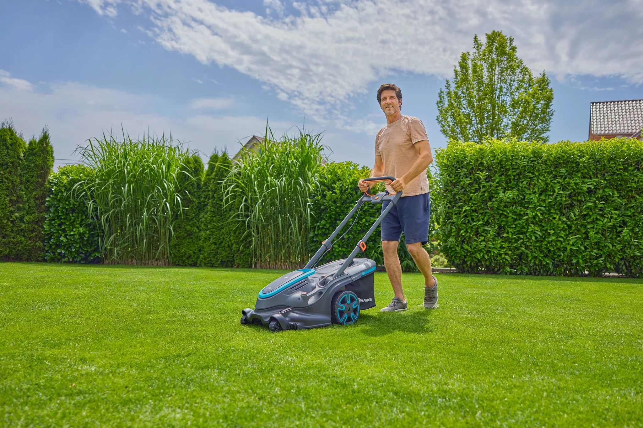 Gardena Akku-Rasenmäher PowerMax Duo 46/36V P4A solo