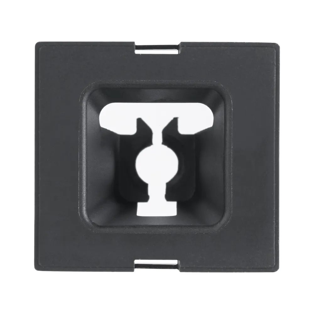 EVOline Wechselmodul Kabeldurchlass, schwarz