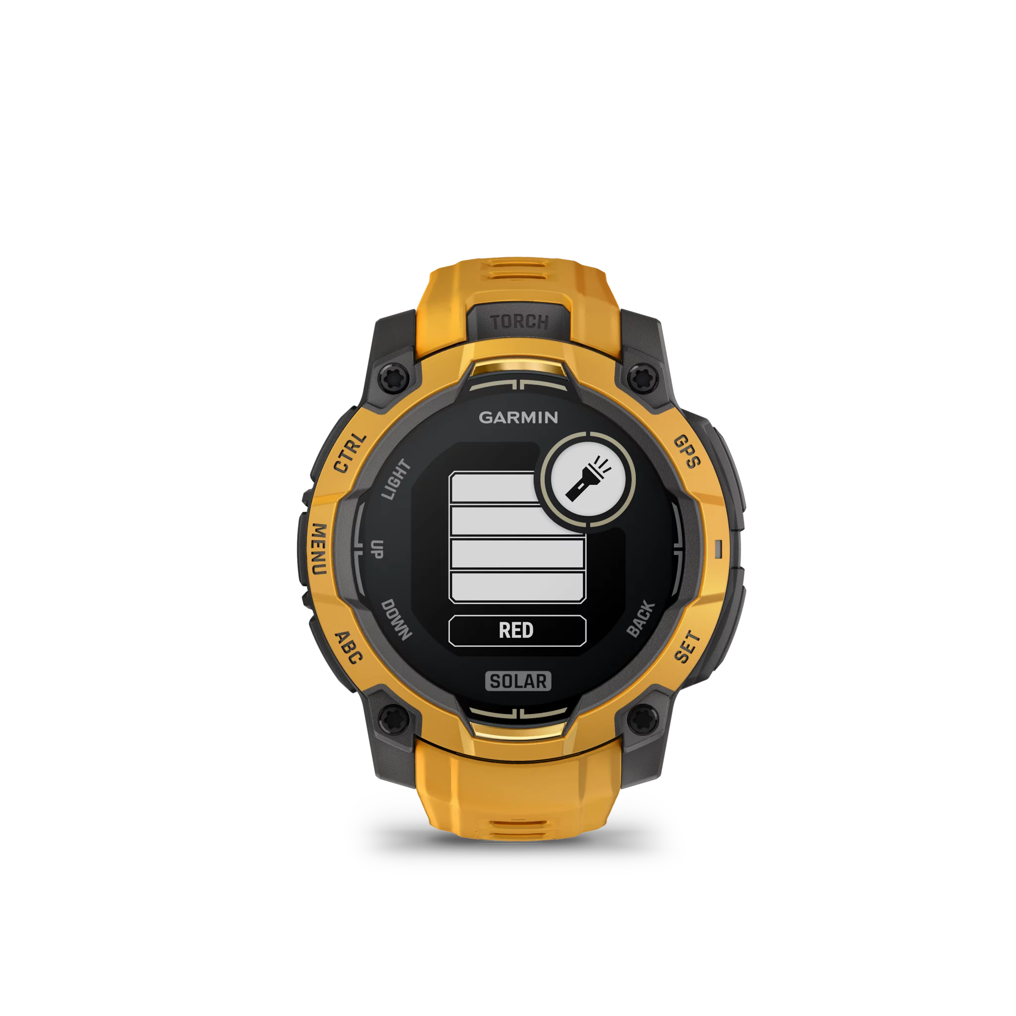 Garmin Instinct 3 Solar, 45mm Grau/Sunburst mit Silikon-Wechselarmband 22mm 
