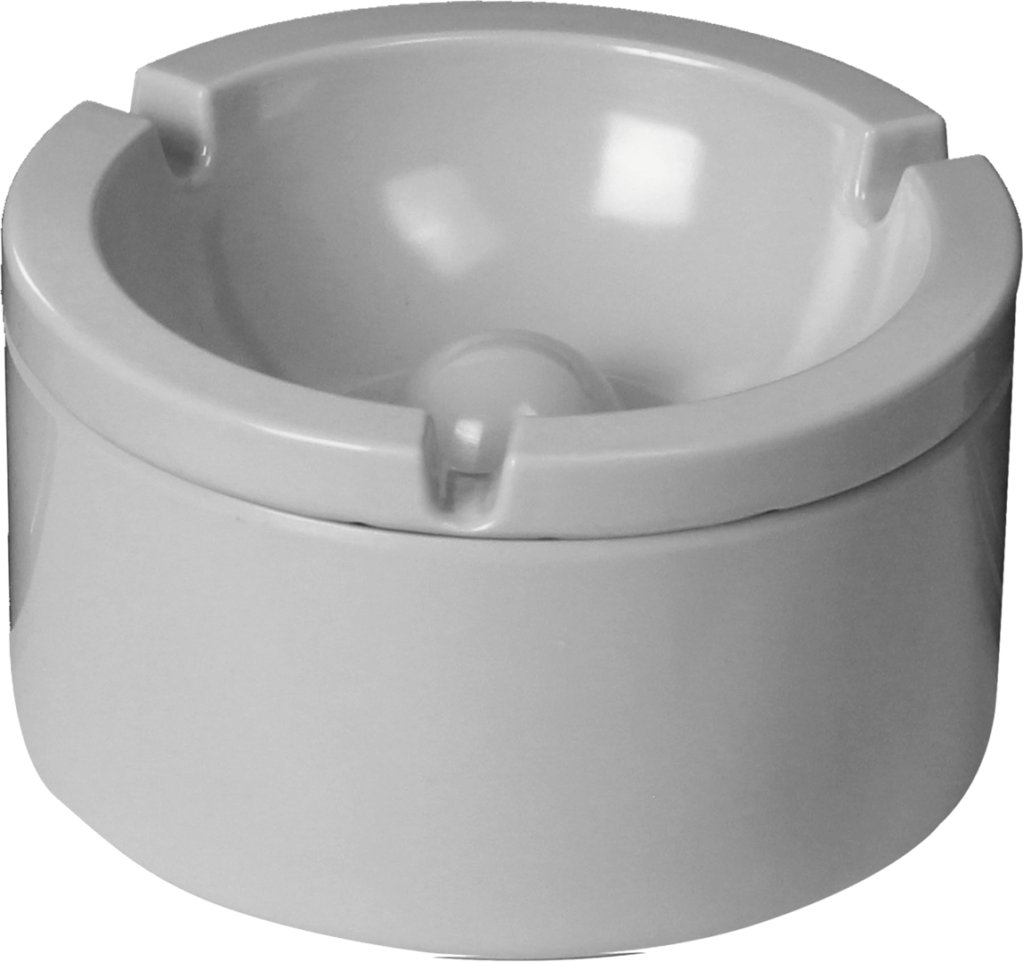 Brunner Aschenbecher grau