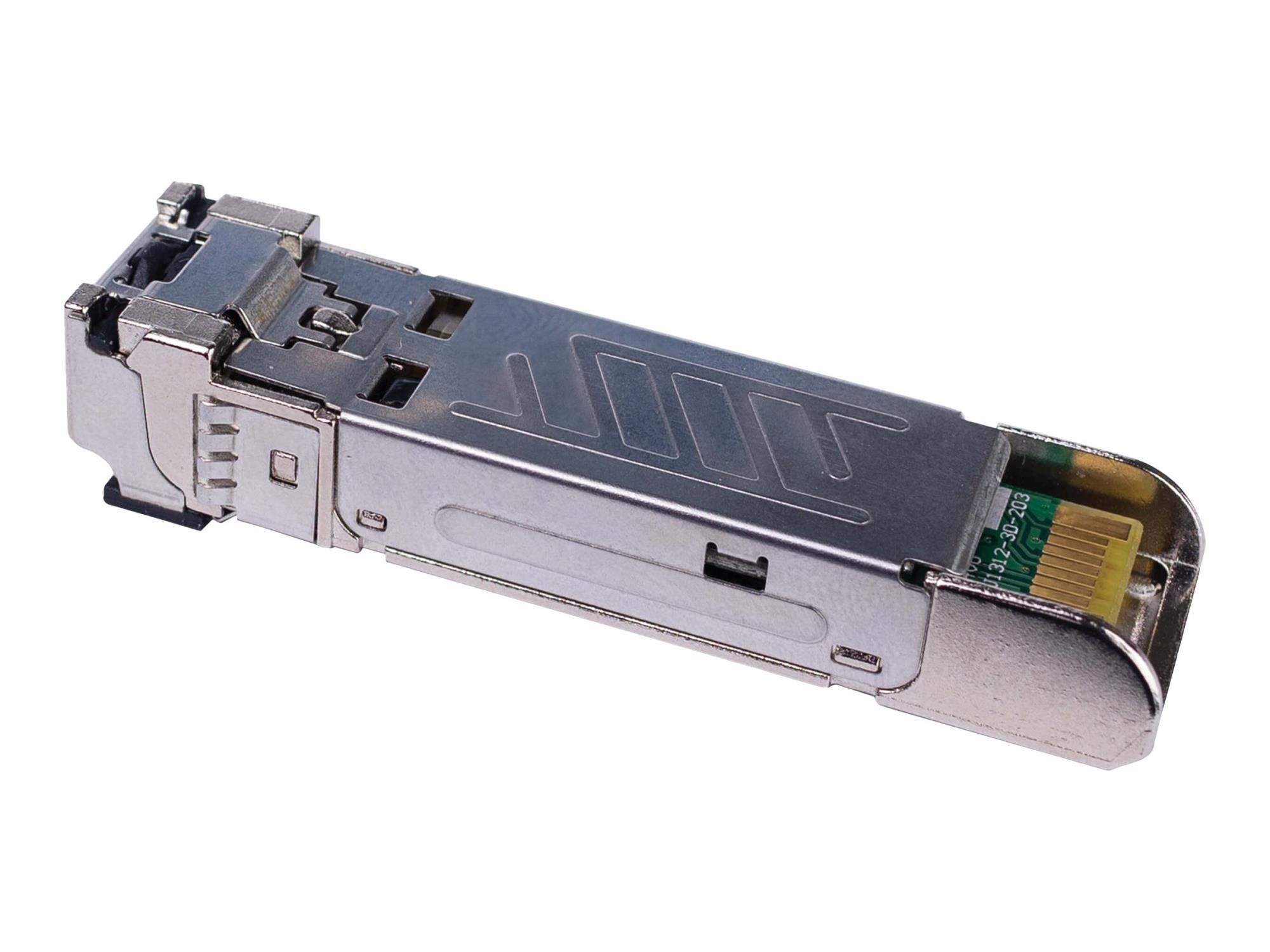 Eaton Tripp Lite Series Industrial Gigabit SFP Transceiver - 1000Base-SX, Multimode, LC Duplex, DDM, -40° to 85°C, 550 m (1,804 ft.)