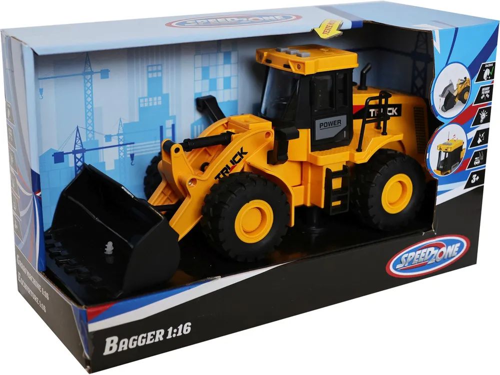 VEDES Großhandel GmbH - Ware SZ Bagger L&S, mit Friktion, 1:16