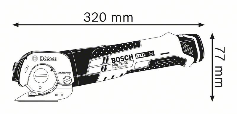 Bosch Professional GUS 12V-300 solo