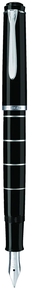 Pelikan Füllhalter Classic 215 Schwarz-Ringe M im Etui