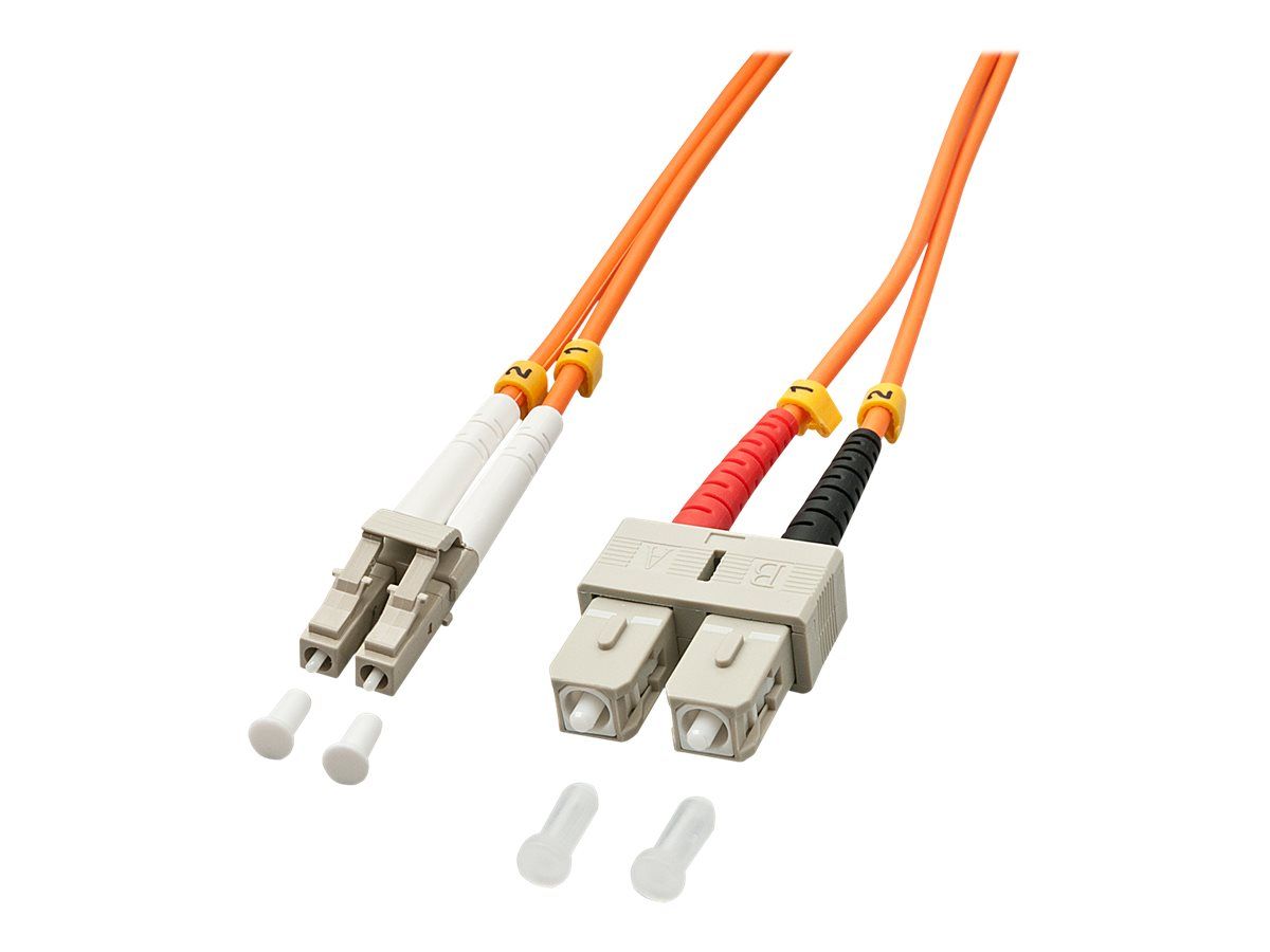 Lindy Patch-Kabel - SC multi-mode (M) zu LC Multi-Mode (M)