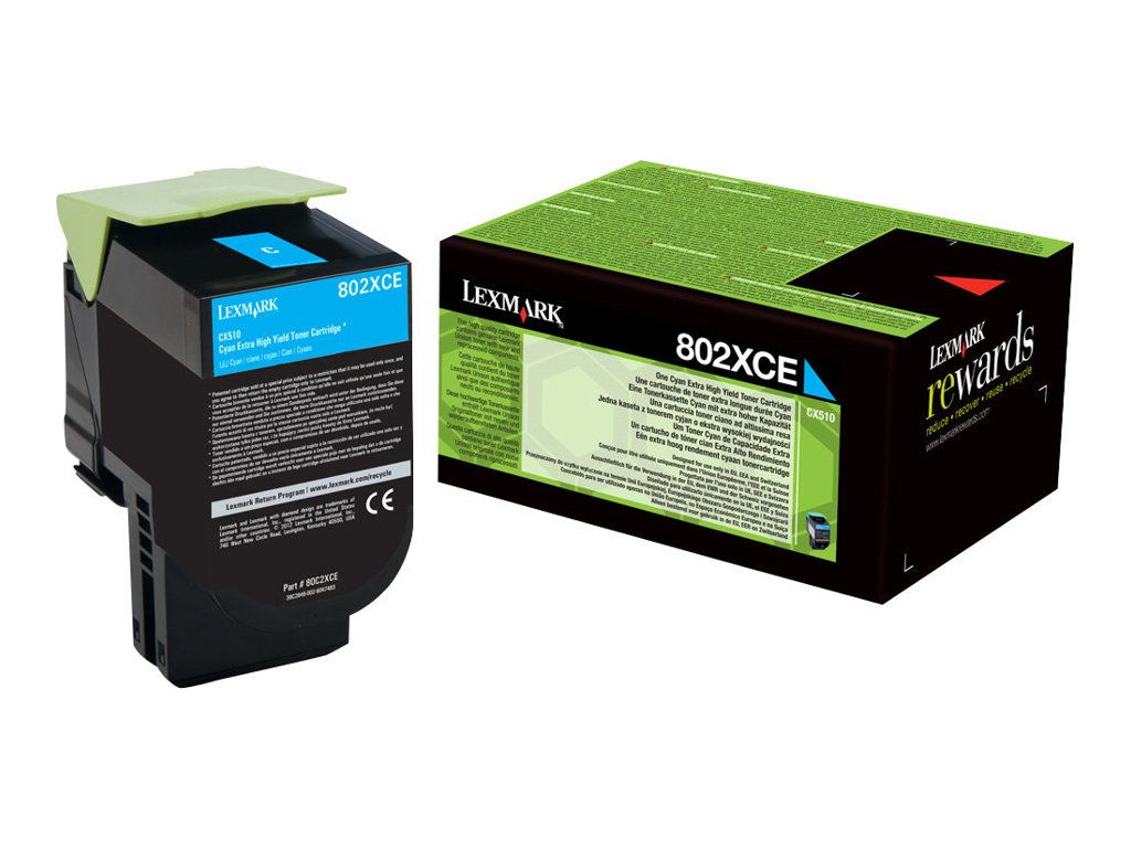 Lexmark Cyan - original - Tonerpatrone - für Lexmark CX510de