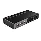 Lindy KVM-/Audio-/USB-Switch - HDMI 4K60, USB 2.0