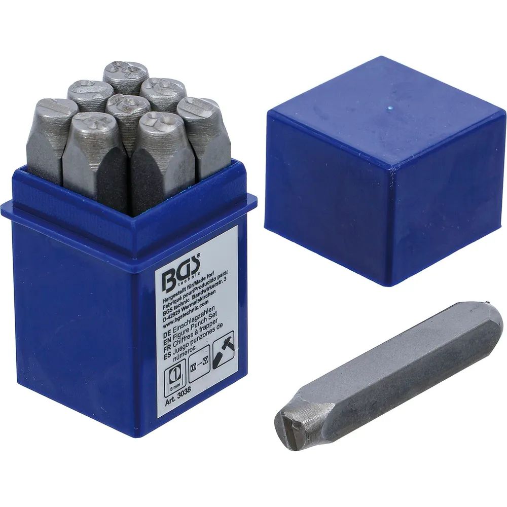 BGS Schlagziffern-Satz Standard 8 mm