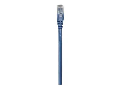 Intellinet Network Patch Cable, Cat6, 1m, Blue, CCA, U/UTP, PVC, RJ45, Gold Plated Contacts, Snagless, Booted, Lifetime Warranty, Polybag - Patch-Kabel - RJ-45 (M)