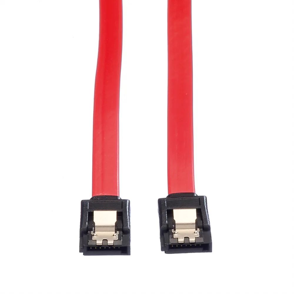 VALUE Internes SATA 6.0 Gbit/s HDD-Kabel mit Schnappverschluss, 0,5 m