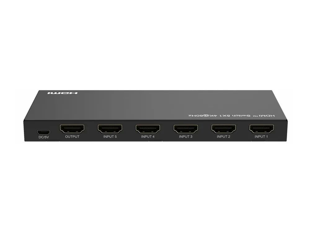 MicroConnect Switch - Fernbedienung - 5 x HDMI