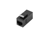 Lanberg KSU5-3000 - Flach - Schwarz - RJ-45 - RJ-45 - Weiblich - Cat5 - Cat5e