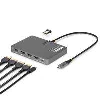 StarTech.com USB-C to Quad HDMI Adapter - Adapter - Digital/Daten