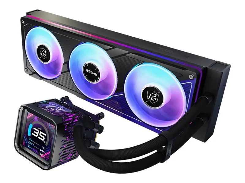 ASRock CPC Phantom Gaming 360 LCD Black
