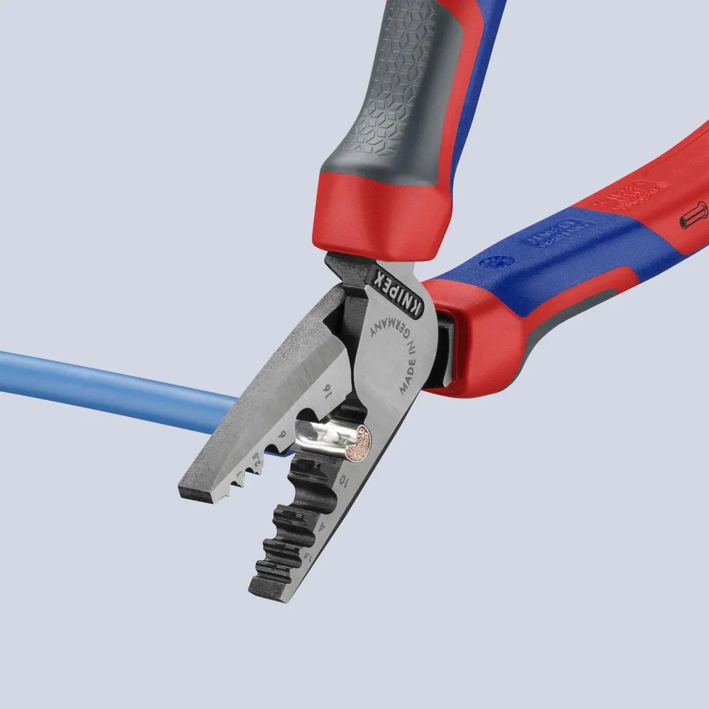 Knipex ADERENDHÜLSEN 3-K 0,25-16 MM² / KNIPEX CRIMPZANGE 97 72 180