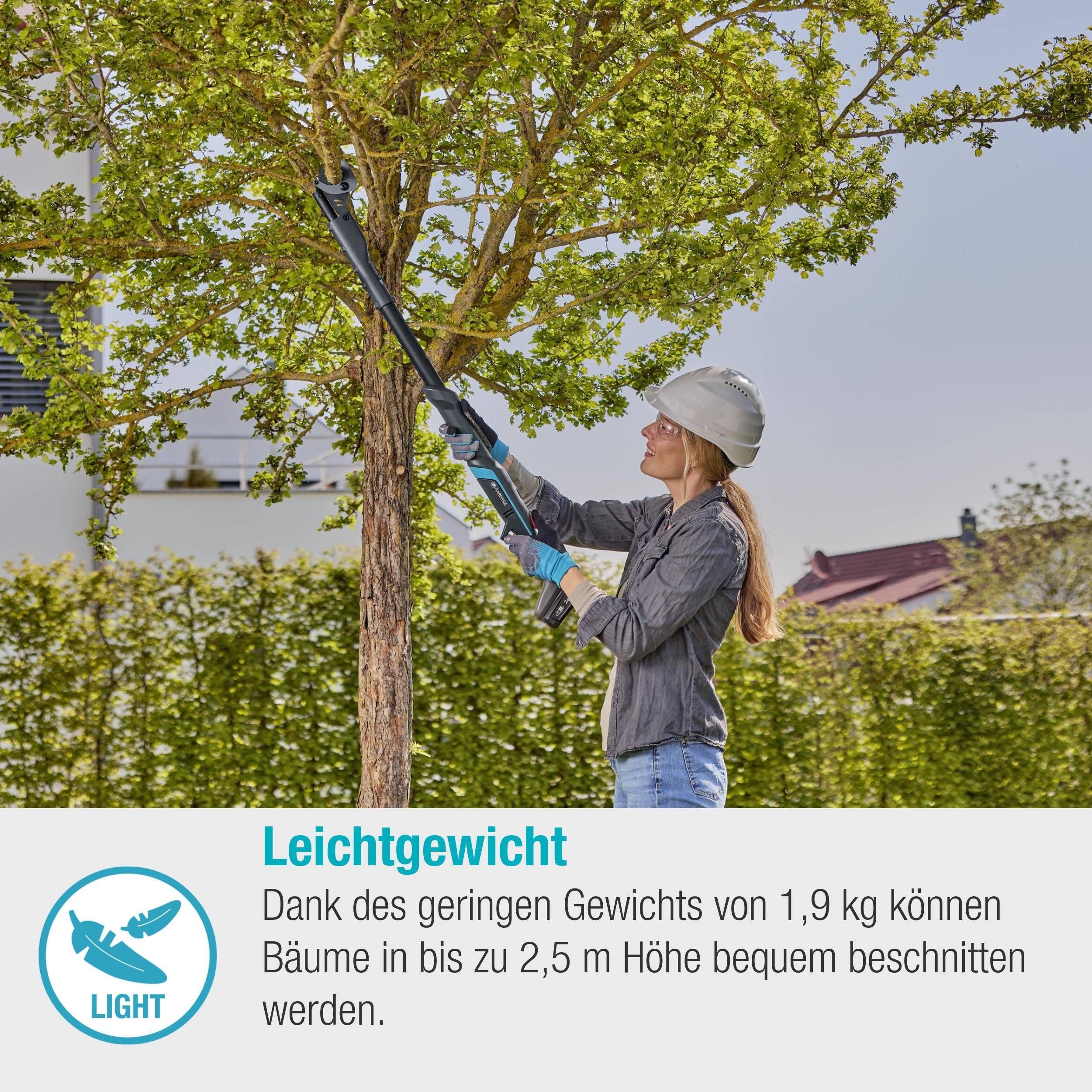 Gardena Akku-Baumschere EasyCut 110/18V P4A solo