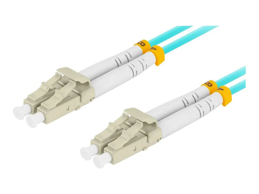 Lanberg Fiber Patchk. MM LC/UPC-LC/UPC DUPLEX OM3 50/125 - Multimode-Faser - 3 m